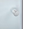 Душова кабіна Lidz Latwa SC90x90.SAT.LOW.FR, скло Frost 4 мм + Lidz Душовий піддон KAPIELKA ST90x90x14