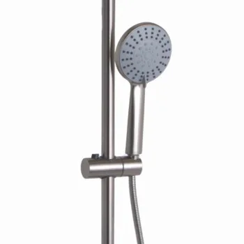 Душова система для душу Lidz Aria 1020 на два споживачі (k35) LDARI1020NKS46114 Nickel