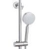 Душевая стойка универсальная Lidz Aria 1120 на два потребителя LDARI1120NKS46112 Nickel