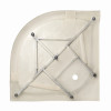 Душовий бокс Lidz Tani SB100x100.SAT.LOW.FR, скло Frost 4 мм