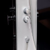Душовий бокс Lidz Tani SB100x100.SAT.LOW.GR, скло тоноване 4 мм
