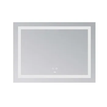 Дзеркало Lidz Kubis (KU1) 900х700 з LED-підсвічуванням Touch, з антизапотіванням, з димером, рег. яскравості LD78LF904907048451