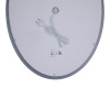 Дзеркало Lidz Vida 700х500 з LED-підсвічуванням Touch, з антизапотіванням, з димером, рег. яскравості LD78LF5070