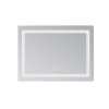 Дзеркало Lidz Kubis (KU2) 700х500 з LED-підсвічуванням Touch, з антизапотіванням, з димером, рег. яскравості LD78LF90448486
