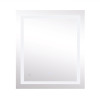 Зеркало Lidz Kubis 700х800 с LED-подсветкой Touch, с антизапотеванием, с диммером, рег. яркости LD78LF9048070