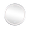 Зеркало Lidz Aria R800 с LED-подсветкой Touch, с антизапотеванием, с диммером, рег. яркости LD78LR800