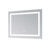 Зеркало Lidz Kubis (KU2) 800х600 с LED-подсветкой Touch, с антизапотеванием, с диммером, рег. яркости LD78LF904708048446