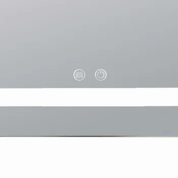 Дзеркало Lidz Kubis (KU2) 600х800 з LED-підсвічуванням Touch, з антизапотіванням, з димером, рег. яскравості LD78LF937608048449