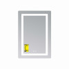 Зеркало Lidz Kubis (KU2) 600х800 с LED-подсветкой Touch, с антизапотеванием, с диммером, рег. яркости LD78LF937608048449