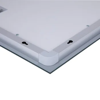 Дзеркало Lidz Kubis 500х800 з LED-підсвічуванням Touch, з антизапотіванням, з димером, рег. яскравості LD78LF9365080