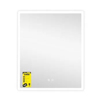 Дзеркало Lidz Orion (OR2) 700х800 з LED-підсвічуванням Touch, з антизапотіванням, з димером, рег. яскравості LDOR70080049293