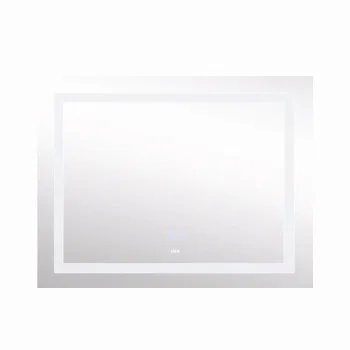 Дзеркало Lidz Kubis (KU1) 1200х800 з LED-підсвічуванням Touch, з антизапотіванням, з димером, рег. яскравості LDKUB120080049008