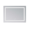 Дзеркало Lidz Kubis (KU2) 900х700 з LED-підсвічуванням Touch, з антизапотіванням, з димером, рег. яскравості LD78LF904907048452