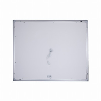 Дзеркало Lidz Kubis (KU1) 1200х800 з LED-підсвічуванням Touch, з антизапотіванням, з димером, рег. яскравості LDKUB120080049008