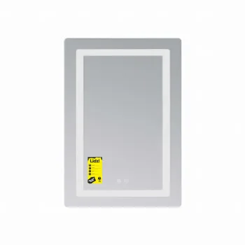 Дзеркало Lidz Kubis (KU2) 600х800 з LED-підсвічуванням Touch, з антизапотіванням, з димером, рег. яскравості LD78LF937608048449