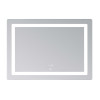 Зеркало Lidz Kubis (KU2) 1000х800 с LED-подсветкой Touch, с антизапотеванием, с диммером, рег. яркости LD78LF6141008048450