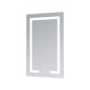 Зеркало Lidz Kubis (KU2) 500х800 с LED-подсветкой Touch, с антизапотеванием, с диммером, рег. яркости LD78LF936508048448