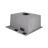 Мойка для кухни интегрированная Lidz Handmade H4545HB Decor Black PVD Honeycomb 2,5/0,5 мм LDH4545HDECBLM49438