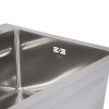 Lidz Handmade H7545 Мийка для кухні інтегрована Decor Honeycomb 3,0/1,0 мм LDH7545DEC48372