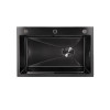 Мойка для кухни интегрированная Lidz Handmade H6845B Brushed Black PVD 3,0/1,0 мм LDH6845BRUBLM49456