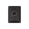 Мойка для кухни интегрированная Lidz Handmade H7545B Brushed Black PVD 3,0/1,0 мм LDH7545BRUBLM49458