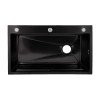 Lidz Handmade H7545B Мийка для кухні інтегрована Decor Black PVD Honeycomb 3,0/1,0 мм LDH7545BDECPVD48373