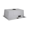 Мойка для кухни интегрированная Lidz Handmade H5843B Brushed Black PVD 3,0/1,0 мм LDH5843BRUBLM49443