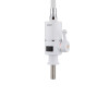 Проточный кран-водонагреватель с гибким изливом для кухни Lidz Warm 065 LDWAR065WHI49097 White/White