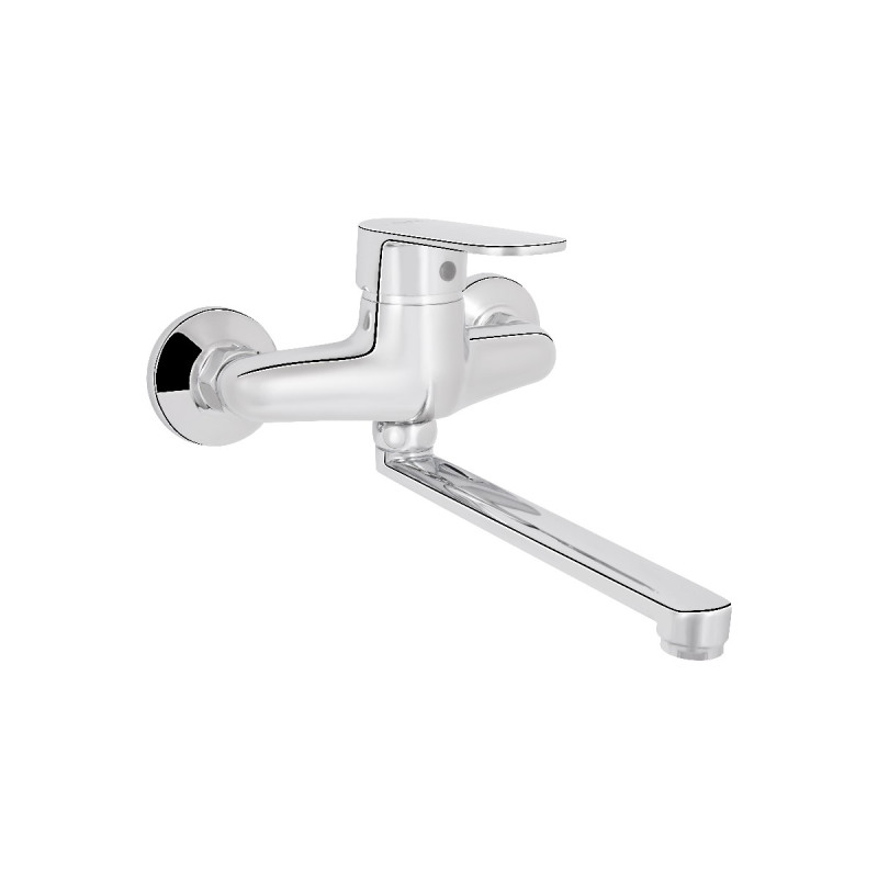 Смеситель для кухни Lidz Tani 009 настенный (k40) LDTAN009CRM44973 Chrome