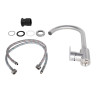 Смеситель для кухни Lidz Vida 015F (k35) LDVID015FNKS43355 Nickel