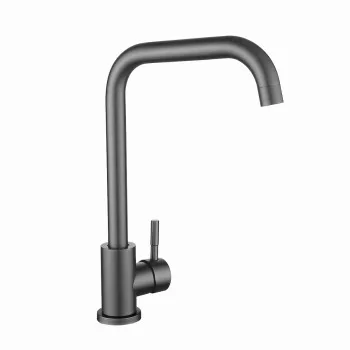 Змішувач для кухні Lidz Aria 015F1 (k35)  LDARI015F1GRP49558 Graphite