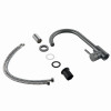 Змішувач для кухні Lidz Aria 015F (k35)  LDARI015FGRP49559 Graphite