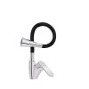 Змішувач для кухні Lidz Tani 007F3 з гнучким виливом (k40) LDTAN007F3BCR37649 Chrome/Black
