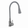 Смеситель для кухни Lidz Aria 015F31 (k35) с гибким изливом LDARI015F31GGRP49567 Graphite/Grey