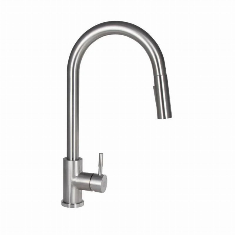 Змішувач для кухні Lidz Aria 015FL2 (k35) LDARI015FL2NKS43397 Nickel