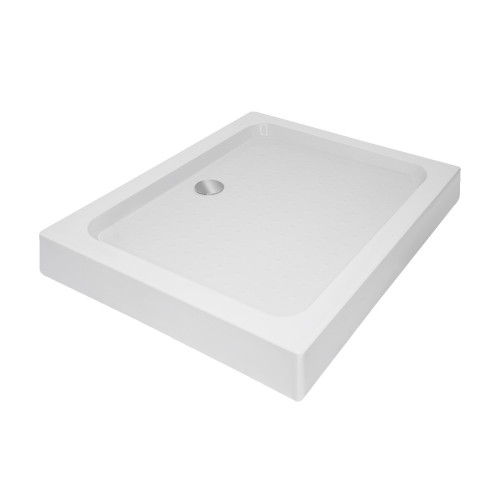 Душовий піддон KAPIELKA ST100x80х14 низький, прямокутний, діаметр зливу 52 мм Lidz