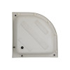 Душовий піддон Lidz KAPIELKA ST80x80x26 з панеллю
