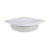 Душевой поддон Lidz KAPIELKA ST80x80x41 см с панелью