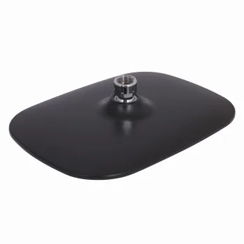 Стельова лійка Lidz (258х190х65) для душових систем Kubis Black LDKUB2581906549513