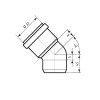 Ручка картриджа Lidz (45x109,9x26,6) для смесителей Nexus LDNEX45109926651154
