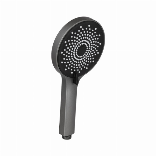 Лійка для ручного душу Lidz Niagara 32 120 мм округла LDNIA32GRP48536 Graphite