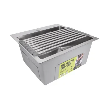 Сушилка на кухонную мойку Lidz Acsis LA11 Gray, плоска основа, для посуды 430х218 мм LDACSLA11GRA49765