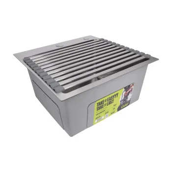 Сушарка на кухонну мийку Lidz Acsis LA13 Gray, плоска основа, для посуду 430х300 мм LDACSLA13GRA49767