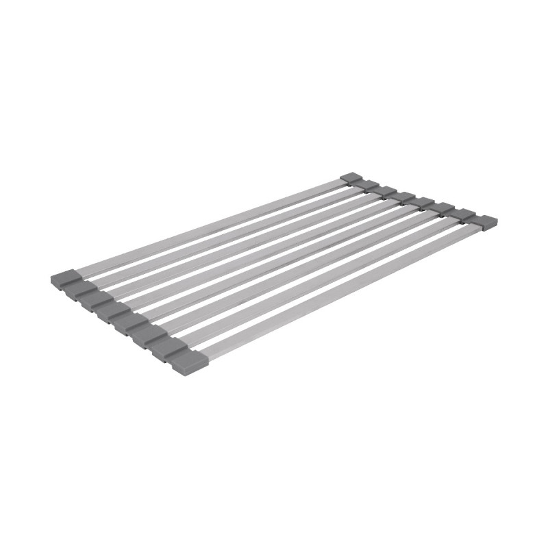 Сушарка на кухонну мийку Lidz Acsis LA11 Gray, плоска основа, для посуду 430х218 мм LDACSLA11GRA49765