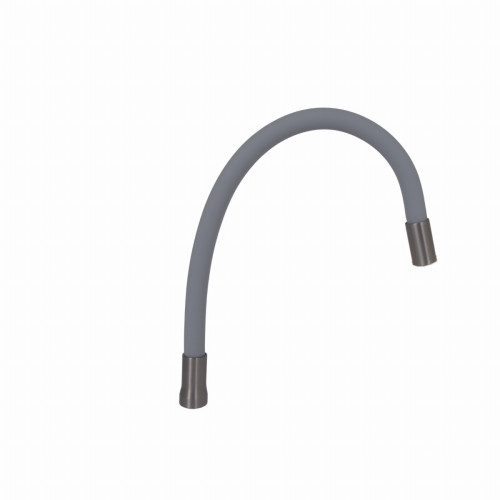 Вилив у зборі Lidz (270х220х24), 515 мм для змішувача для кухні Aria 015F3 Graphite/Grey LDARI27022024GRP51417