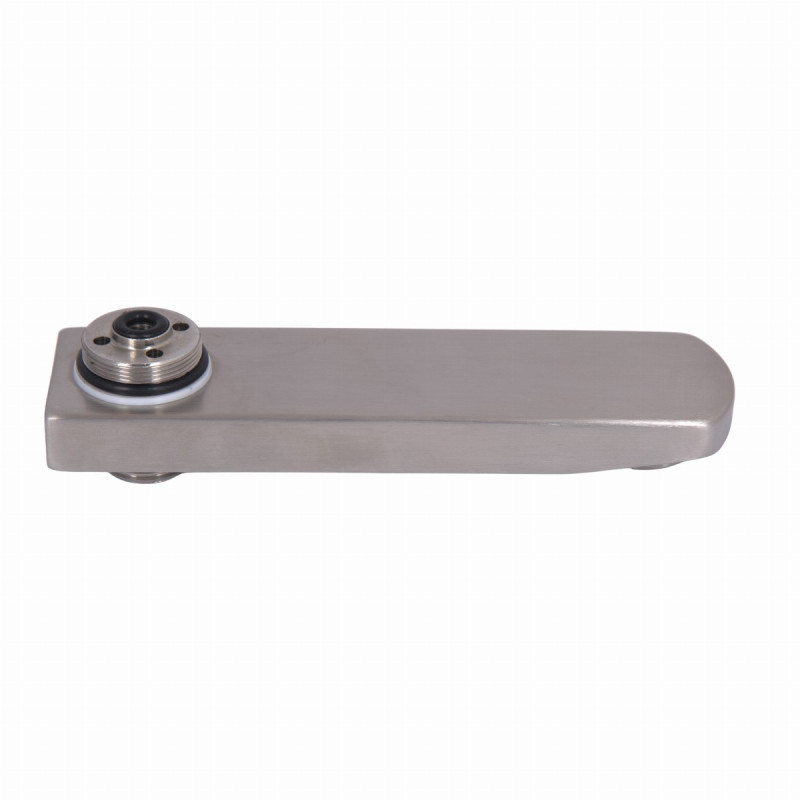 Излив в сборе Lidz (150х40х36) для смесителей Kubis 006, 1030 Nickel LDKUB1504036N49507
