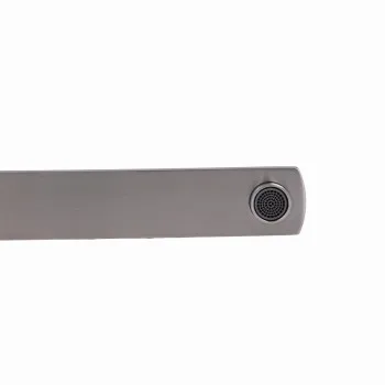 Вилив у зборі Lidz (355х40х36) для змішувачів Kubis 005, 1033 Nickel LDKUB355403549509