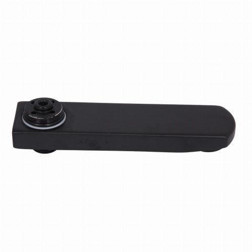Вилив у зборі Lidz (150х40х36) для змішувачів Kubis 006, 1030 Black LDKUB1504036B49508