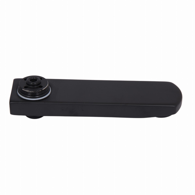 Вилив у зборі Lidz (150х40х36) для змішувачів Kubis 006, 1030 Black LDKUB1504036B49508