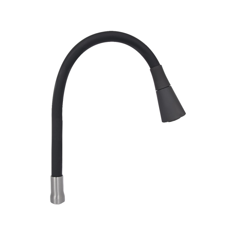 Излив в сборе Lidz (285х230х47), 565 мм для смесителя для кухни Aria 015F31 Graphite/Black LDARI28523047GRP51418